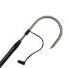 EatMyTackle Classic Hooked Gaff | Stainless Steel - Fiberglass Handle (4'8") view 2