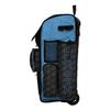 Boombah Rolling Superpack 2.0 3DHC Baseball/Softball Gear Bag - 23-1/2" x 13-1/2" x 9-1/2" - Black/Columbia - Telescopic Handle - Holds 4 Bats - Wheeled Version view 4
