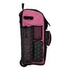Boombah Rolling Superpack 2.0 3DHC Baseball/Softball Gear Bag - 23-1/2" x 13-1/2" x 9-1/2" - Black/Pink - Telescopic Handle - Holds 4 Bats - Wheeled Version view 2