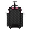 Boombah Rolling Superpack 2.0 3DHC Baseball/Softball Gear Bag - 23-1/2" x 13-1/2" x 9-1/2" - Black/Pink - Telescopic Handle - Holds 4 Bats - Wheeled Version view 3