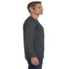 6.1 oz. Tagless Long-Sleeve T-Shirt (5586) Charcoal Heather, 2XL view 4
