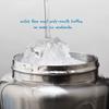 WAVE Water Bottle (1) 20 oz Single Pak | Vacuum Insulated Stainless Steel Bottle | Wide Mouth | Straw Lid with Chug Spout | Stainless Steel Straw, Silicone Grip, Silicone Boot | Easy Ice Load view 4