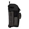 Boombah Rolling Superpack 2.0 3DHC Baseball/Softball Gear Bag - 23-1/2" x 13-1/2" x 9-1/2" - Dark Charcoal/Black - Telescopic Handle - Holds 4 Bats - Wheeled Version view 2