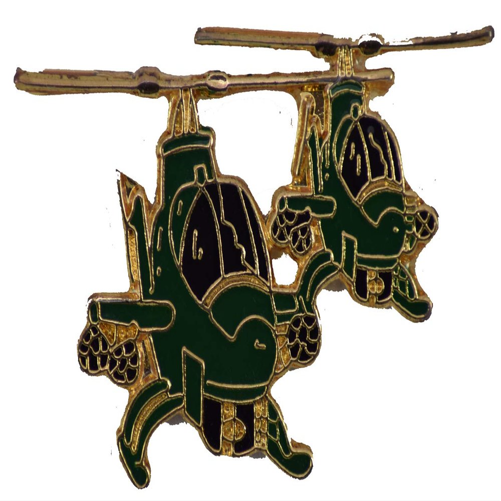 2-COBRA FORMATION LAPEL PIN OR HAT PIN - Size 1-1/2" - VETERAN OWNED BUSINESS