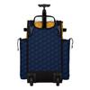 Boombah Rolling Superpack 2.0 3DHC Baseball/Softball Gear Bag - 23-1/2" x 13-1/2" x 9-1/2" - Navy/Gold - Telescopic Handle - Holds 4 Bats - Wheeled Version view 3