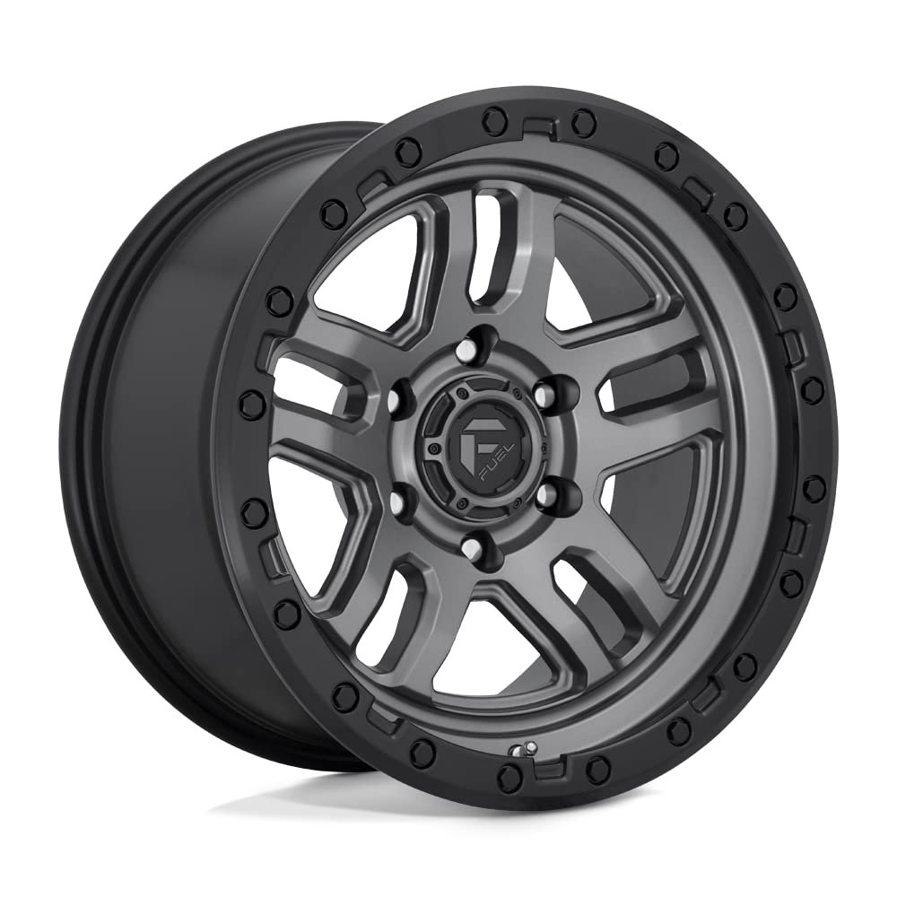 FUEL OFF-ROAD AMMO 17X9 5X5.0 4.53-12mm MATTE GUN METAL BLACK BEAD RING - D70117907545