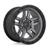 FUEL OFF-ROAD AMMO 17X9 5X5.0 4.53-12mm MATTE GUN METAL BLACK BEAD RING - D70117907545 view 1