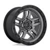 FUEL OFF-ROAD AMMO 17X9 5X5.0 4.53-12mm MATTE GUN METAL BLACK BEAD RING - D70117907545 view 2
