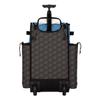 Boombah Rolling Superpack 2.0 3DHC Baseball/Softball Gear Bag - 23-1/2" x 13-1/2" x 9-1/2" - Dark Charcoal/Columbia - Telescopic Handle - Holds 4 Bats - Wheeled Version view 3