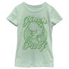 Fifth Sun girls Nintendo Pinch Proof Yoshi Short Sleeve Tee T Shirt, Mint, X-Small US view 1