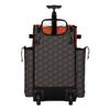 Boombah Rolling Superpack 2.0 3DHC Baseball/Softball Gear Bag - 23-1/2" x 13-1/2" x 9-1/2" - Dark Charcoal/Orange - Telescopic Handle - Holds 4 Bats - Wheeled Version view 3