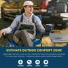 GCI Outdoor Comfort Pro Chair, Heathered Pewter Gray view 4