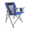 GCI Outdoor Comfort Pro Camping Chair | Collapsible Folding Chair with Durable Armrests, Drink Holder & Portable Carry Bag  Heathered Royal view 1