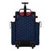 Boombah Rolling Superpack 2.0 3DHC Baseball/Softball Gear Bag - 23-1/2" x 13-1/2" x 9-1/2" - Navy/Red - Telescopic Handle - Holds 4 Bats - Wheeled Version view 3