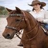 English Western Horse Leather Beaded Bitless Bridle Sidepull Rein 77RS13MG-F view 4