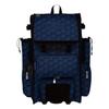 Boombah Rolling Superpack 2.0 3DHC Baseball/Softball Gear Bag - 23-1/2" x 13-1/2" x 9-1/2" - Navy - Telescopic Handle - Holds 4 Bats - Wheeled Version view 1