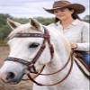 English Western Horse Leather Bitless Bridle Sidepull Halter Reins 77RS14MG-F view 3
