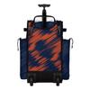 Boombah Rolling Superpack 2.0 Scratch Baseball/Softball Gear Bag - 23-1/2" x 13-1/2" x 9-1/2" - Navy/Orange - Telescopic Handle - Holds 4 Bats - Wheeled Version view 3