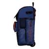 Boombah Rolling Superpack 2.0 Scratch Baseball/Softball Gear Bag - 23-1/2" x 13-1/2" x 9-1/2" - Royal/Orange - Telescopic Handle - Holds 4 Bats - Wheeled Version view 4