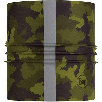 BUFF Dog Reflective Neckwear,Medium/Large,Hunter Military