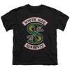 A&E Designs Riverdale Kids T-Shirt South Side Serpents Black Tee, XL view 1