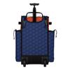 Boombah Rolling Superpack 2.0 3DHC Baseball/Softball Gear Bag - 23-1/2" x 13-1/2" x 9-1/2" - Royal/Orange - Telescopic Handle - Holds 4 Bats - Wheeled Version view 3