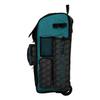 Boombah Rolling Superpack 2.0 3DHC Baseball/Softball Gear Bag - 23-1/2" x 13-1/2" x 9-1/2" - Black/Teal - Telescopic Handle - Holds 4 Bats - Wheeled Version view 4