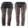 HORZE Blake Leather Full Chaps - Dark Brown - S view 1