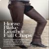 HORZE Blake Leather Full Chaps - Dark Brown - S view 4