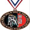 Jiu Jitsu 3rd Place Perimeter Medal Bronze, 2.75" Jiu Jitsu Prizes, Kids Jiu Jitsu Trophy Medal Awards 10 Pack Prime view 1