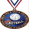 Netball 3rd Place Perimeter Medal Bronze, 2.75" Netball Prizes, Kids Netball Trophy Medal Awards 20 Pack Prime view 1