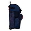 Boombah Rolling Superpack 2.0 Scratch Baseball/Softball Gear Bag - 23-1/2" x 13-1/2" x 9-1/2" - Navy/Red - Telescopic Handle - Holds 4 Bats - Wheeled Version view 2