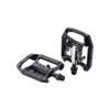 BBB Cycling Road Bike Dual Function Pedals with Cleats SPD & Flat 9/16" Durable Aluminium Cage Adjustable Tension for MTB E-MTB Urban E-Road DualChoice BPD-61 view 1