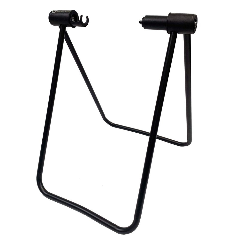 Cycle Design Bicycle Display Stand, Black, Height 15.7 x Width 13.0 x Depth 13.4 inches (40 x 33 x 34 cm), Through Axle [One Side Lever Type] Compatible, Foldable