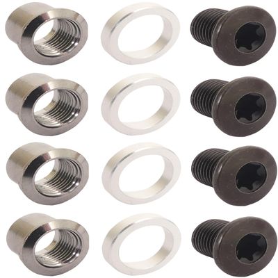 Shimano Spares FC-M8100 Gear Fixing Bolt Unit, Pack of 4