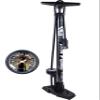 SURFAS FP-200 AF-T1 Bicycle Floor Pump, Gloss Black/White, One Size Fits Most, Includes Air Gauge view 1