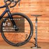 SURFAS FP-200 AF-T1 Bicycle Floor Pump, Gloss Black/White, One Size Fits Most, Includes Air Gauge view 2