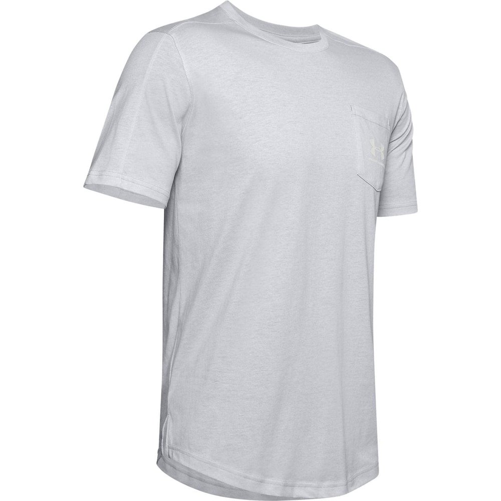 Under Armour Men's UA Sportstyle Short Sleeve SM Gray