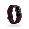 Fitbit Charge 4 Fitness and Activity Tracker with Built-in GPS, Heart Rate, Sleep & Swim Tracking, Rosewood/Rosewood, One Size (S &L Bands Included) view 1