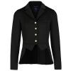 HORZE Carla Women's Equestrian Classic Four-Button Competition Horse Show Jacket - Black - 14 view 1