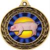 Blue Hog Gold Duo Medal, 3" Hog Rosette Prizes, Kids Animal Trophy Medal Awards 10 Pack Prime view 2