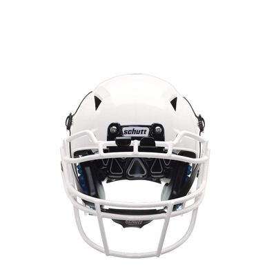 Schutt Vengeance A11 Youth Football Helmet White with White VROPO TRAD Face Mask,Small
