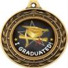 I Graduated Gold Duo Medal, 3" Graduation Prizes, Kids Graduating Trophy Medal Awards 100 Pack Prime view 2