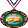 Citizenship 3rd Place Perimeter Medal Bronze, 2.75" Citizenship Prizes, Citizen Trophy Medal Awards 100 Pack Prime view 1