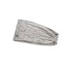 Buff Tapered Headband Silver Grey Htr Unisex One size view 1