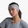 Buff Tapered Headband Silver Grey Htr Unisex One size view 4