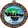 Balloon Toss 3rd Place Perimeter Medal Bronze, 2.75" Water Balloon Toss Prizes, Kids Balloon Toss Games Trophy Medal Awards 50 Pack Prime view 2