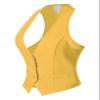 Design by Olivia Women's Dressy Casual Versatile Racerback Vest Tuxedo Suit Waistcoat Yellow M view 2