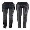 HORZE Blake Leather Full Chaps - Black - XL view 1