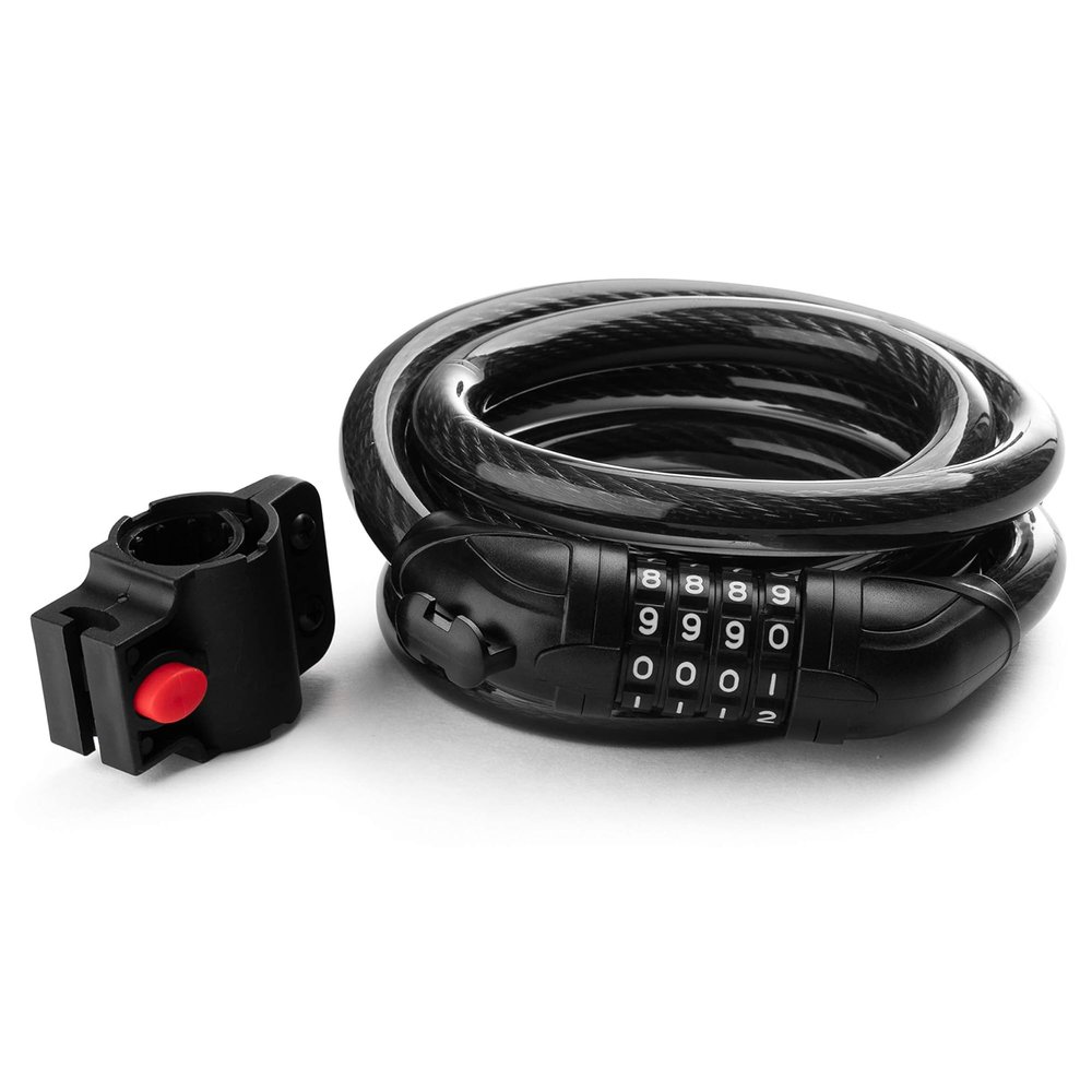 Monster Lock GUARD-15 Heavy-Duty Bike Cable Lock 15 Gauge Thick, 6 Long Steel Cable Maximum Anti-Theft Security for Bicycles, Scooters, Gates & Outdoor Gear